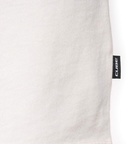 CUBE ORGANIC T-SHIRT CLUB DROPSHOULDER CREME