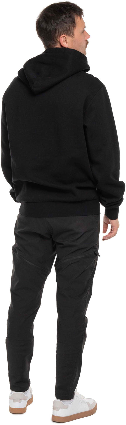 CUBE ORGANIC HOODIE GRID BLACK