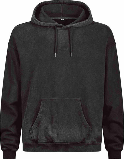 CUBE HOODIE SCRIPT GTY FIT WASHED GREY