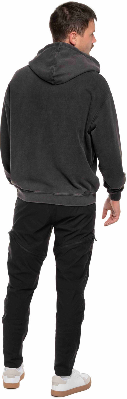 CUBE HOODIE SCRIPT GTY FIT WASHED GREY