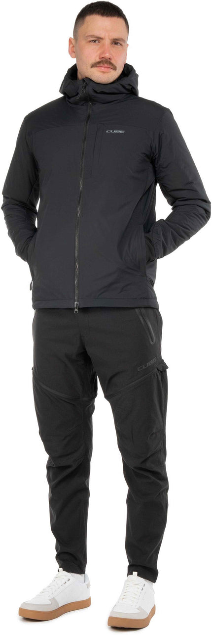 CUBE HYBRID JACKET BLACK
