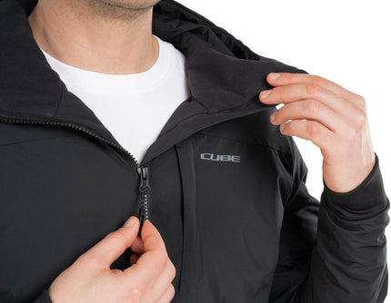 CUBE HYBRID JACKET BLACK