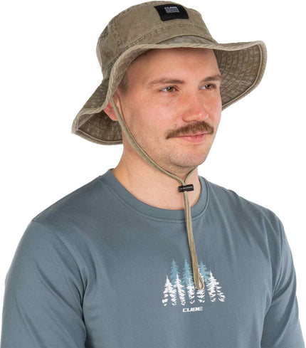 CUBE TRAIL BUILDER HAT WASHED OLIVE