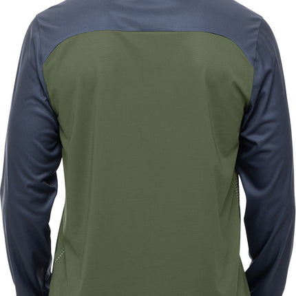 Cube Atx Round Neck Jersey Tm L/S Olive/Grey
