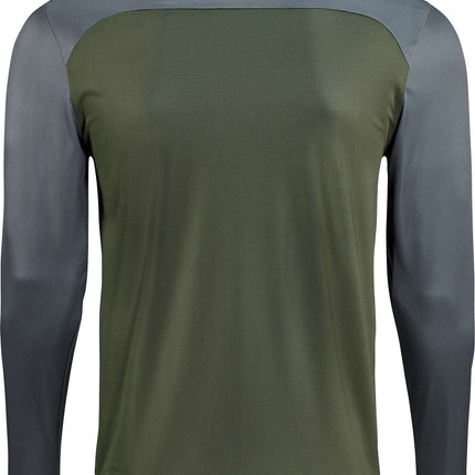 Cube Atx Round Neck Jersey Tm L/S Olive/Grey