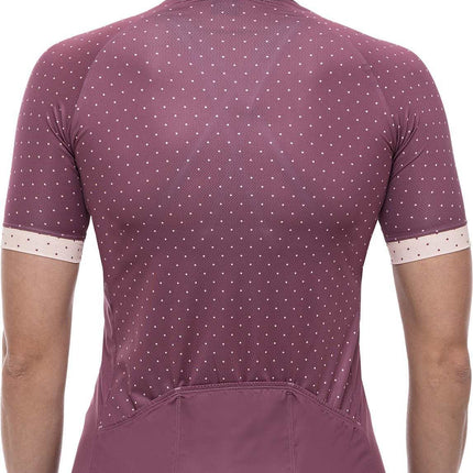 Cube Atx WS Jersey Half Zip Cmpt S/S Berry