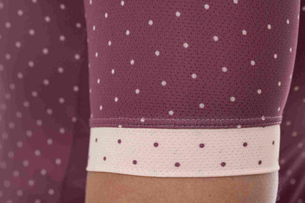 Cube Atx WS Jersey Half Zip Cmpt S/S Berry