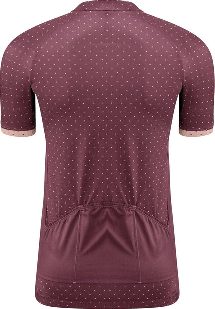 Cube Atx WS Jersey Half Zip Cmpt S/S Berry