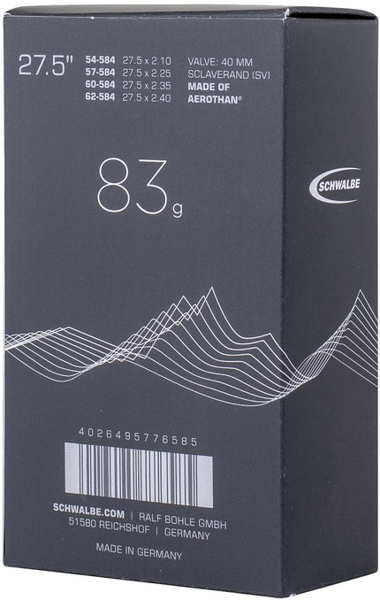 Schwalbe Inner Tube Sv21E Aerothan 54/62-584 40Mm