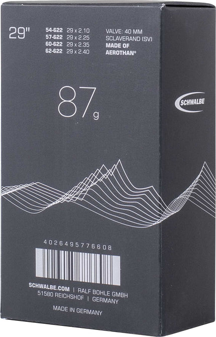 Schwalbe Inner Tube Sv19E Aerothan 54/62-622 40Mm