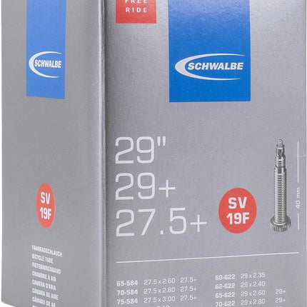 Schwalbe Inner Tube Sv19F Freeride 27.5-29 Inch