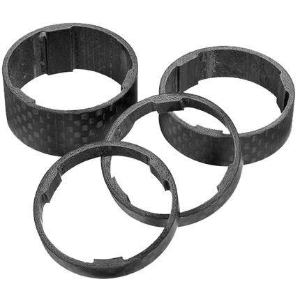 CUBE Headset Spacer Set Carbon