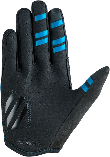 CUBE GLOVES ROOKIE GRAVITY LONG FINGER X ACTIONTEAM TOPAS BLUE
