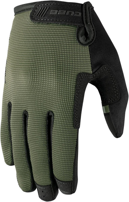 CUBE GLOVES ROOKIE GRAVITY LONG FINGER TM REED GREEN