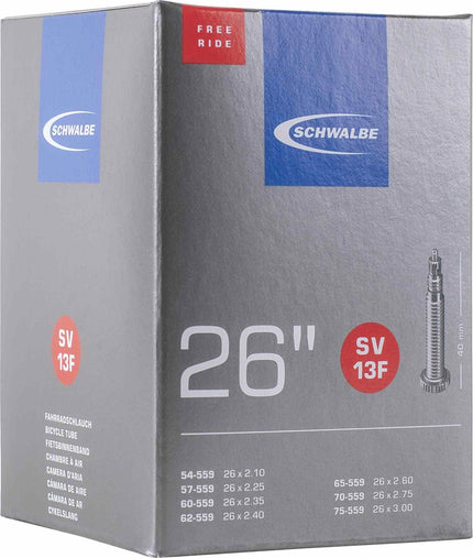Schwalbe Inner Tube Sv13F 26 Inch 54/75-559 40Mm
