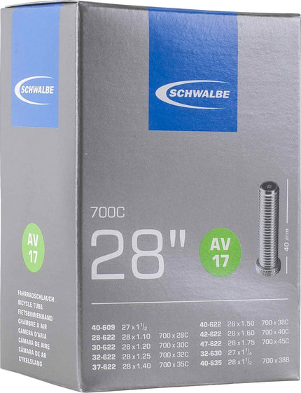 Schwalbe Inner Tube Av17 28 Inch 28/47-622/635
