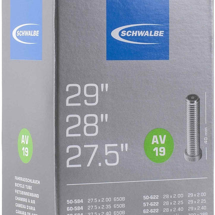 Schwalbe Inner Tube Av19 27.5-29 Inch 40Mm
