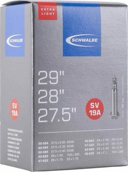 Schwalbe Inner Tube Sv19A Xlight 27.5-29 Inch