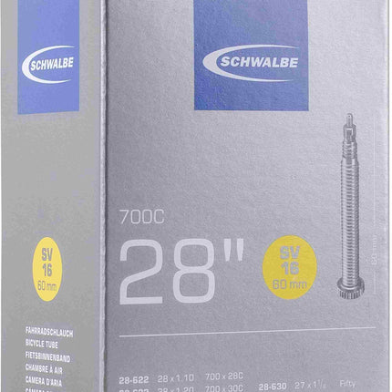 SCHWALBE INNER TUBE SV16 28/32-622/630 60MM