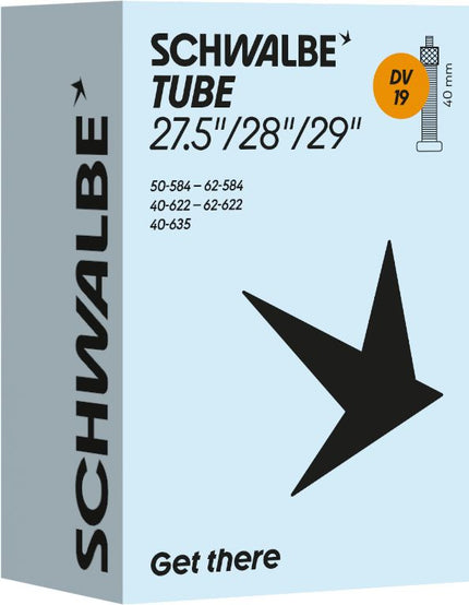 SCHWALBE INNER TUBE DV19 40/62-584/635 40MM