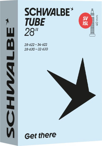 SCHWALBE INNER TUBE SV15L 28/34-622/630 40MM