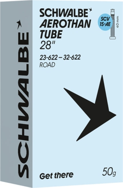 SCHWALBE INNER TUBE SCV15-AE AEROTHAN 23/32-622 40MM