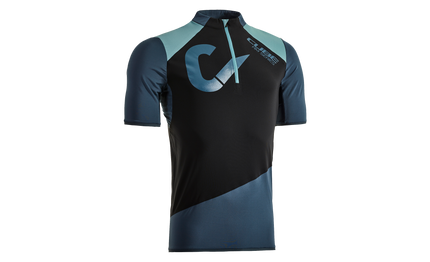 CUBE Am Jersey S/S Black/Grey