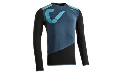 CUBE Am Round-Neck Jersey L/S Black/Grey