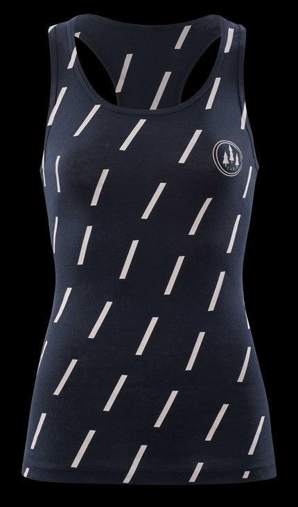 CUBE WS Top Muovere Blue/White