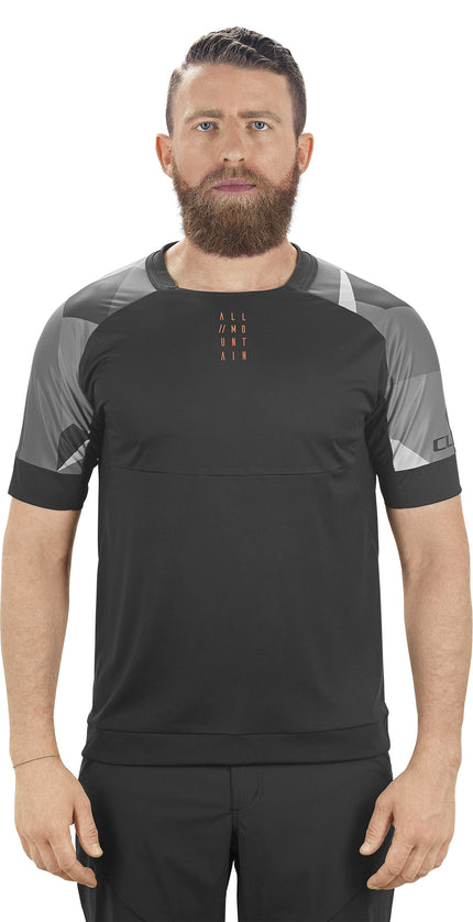 CUBE Am Round-Neck Jersey S/S Grey Camo