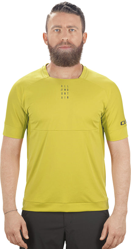 CUBE Am Round-Neck Jersey S/S Citrone