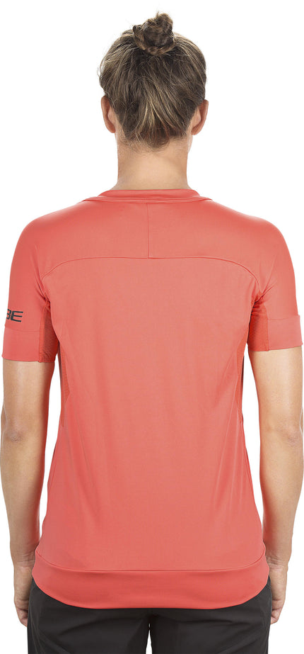 CUBE Am WS Round-Neck Jersey S/S Coral