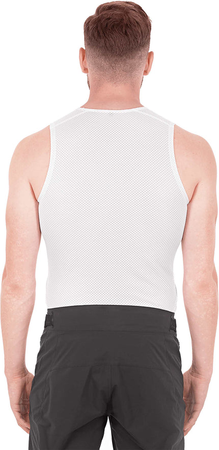 CUBE Baselayer Shirt Mesh Sleeveless White