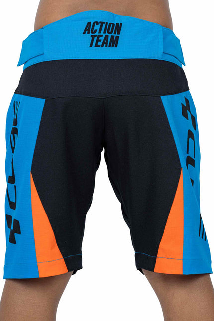 CUBE Junior Baggy Shorts X At Blu/Ora