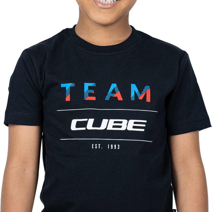CUBE Junior Organic T-Shirt Team Black