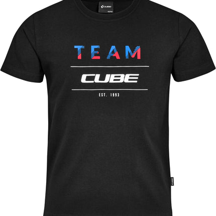 CUBE Junior Organic T-Shirt Team Black
