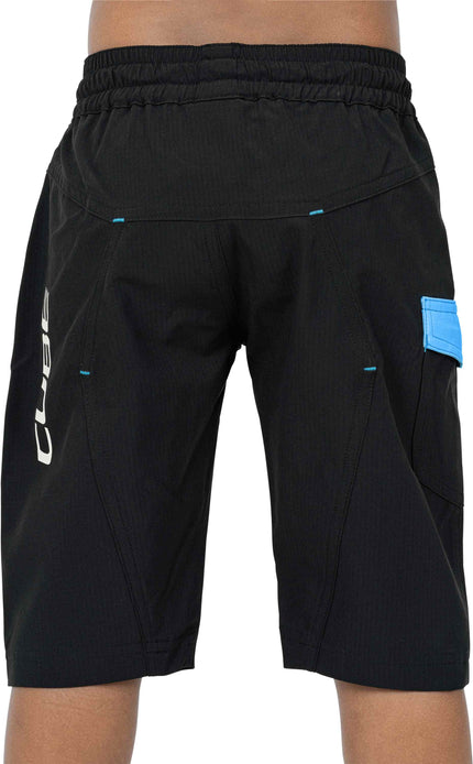CUBE Junior Baggy Shorts Black