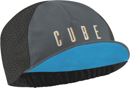 CUBE Race Cap Cross Grey/Blue Onesize