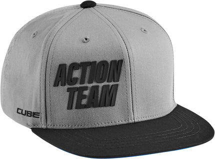 CUBE Freeride Cap X Actionteam Grey/Black Onesize