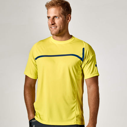 CUBE Motion Jersey Round-Neck S/S Lemon