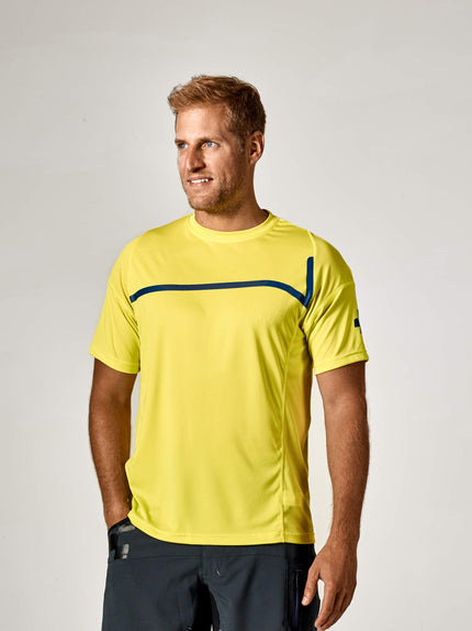 CUBE Motion Jersey Round-Neck S/S Lemon