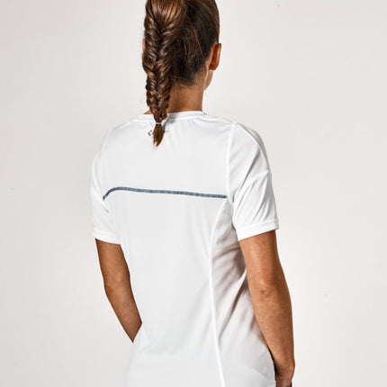 CUBE Motion Wls Round-Neck Jersey S/S White