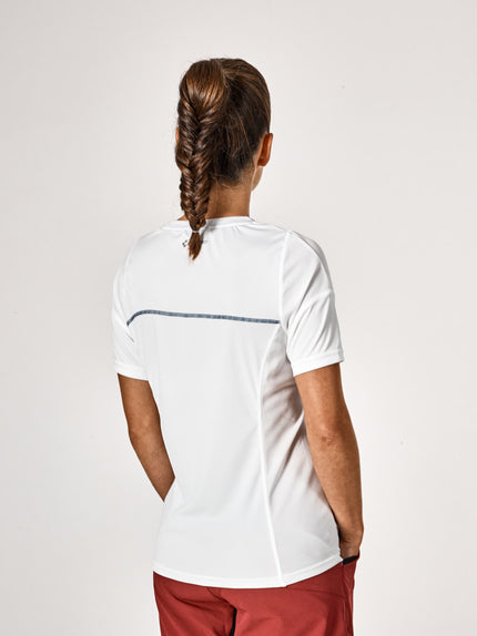 CUBE Motion Wls Round-Neck Jersey S/S White
