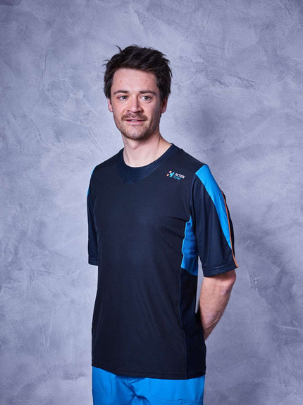 CUBE Action Team Round-Neck Jersey S/S Black