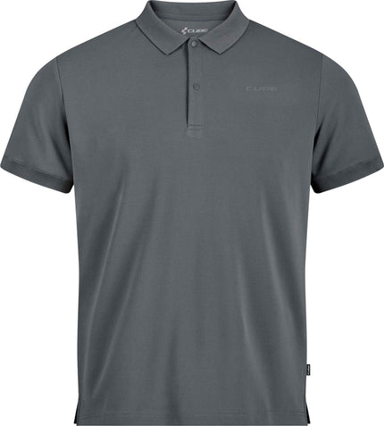 CUBE TECH POLO SHIRT DARK GREY