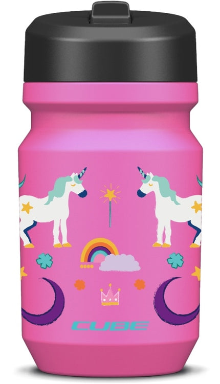 CUBE STAINLESS STEEL BOTTLE ARC KIDS 400 FUCSIA