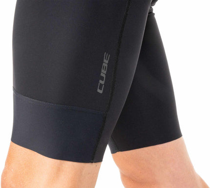 CUBE ROAD/XC BIB SHORT COMPRESSION BLACK