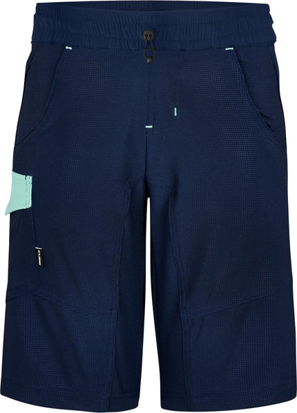 CUBE Junior Baggy Shorts + Liner Shorts Blue/Mint