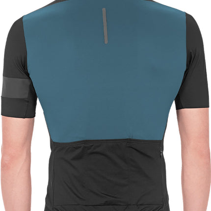 CUBE Blackline Jersey S/S Black/Smoke Blue