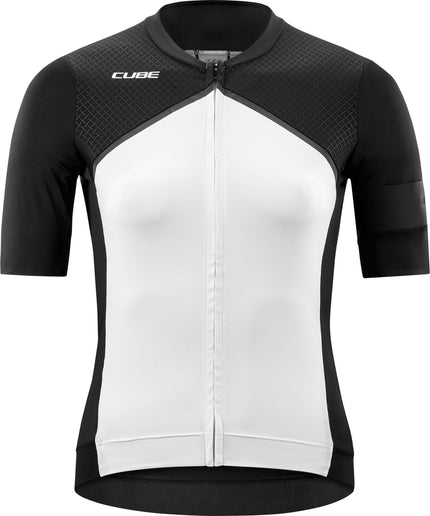CUBE Blackline WS Jersey S/S White/Black